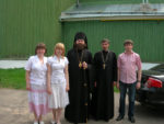С епископом Смоленским и Вяземским Феофилактом (15 мая 2010 г.)