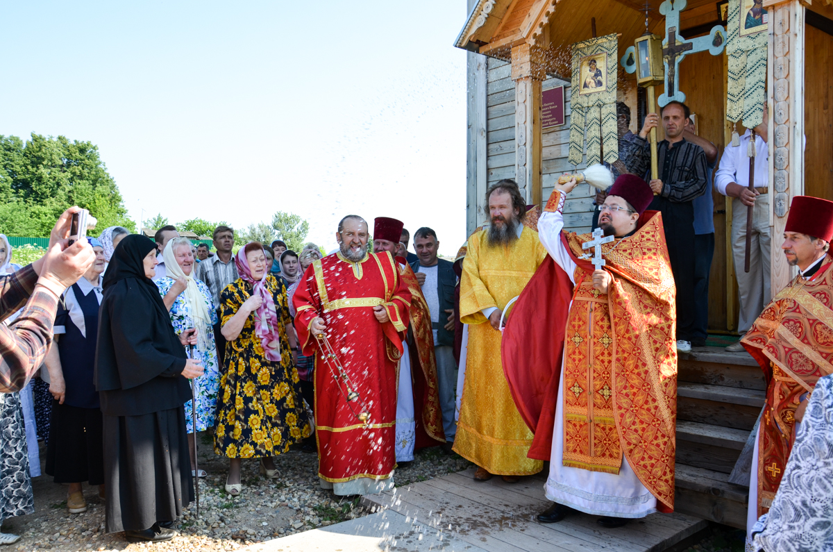 Деревня Дракино храм Бориса и Глеба